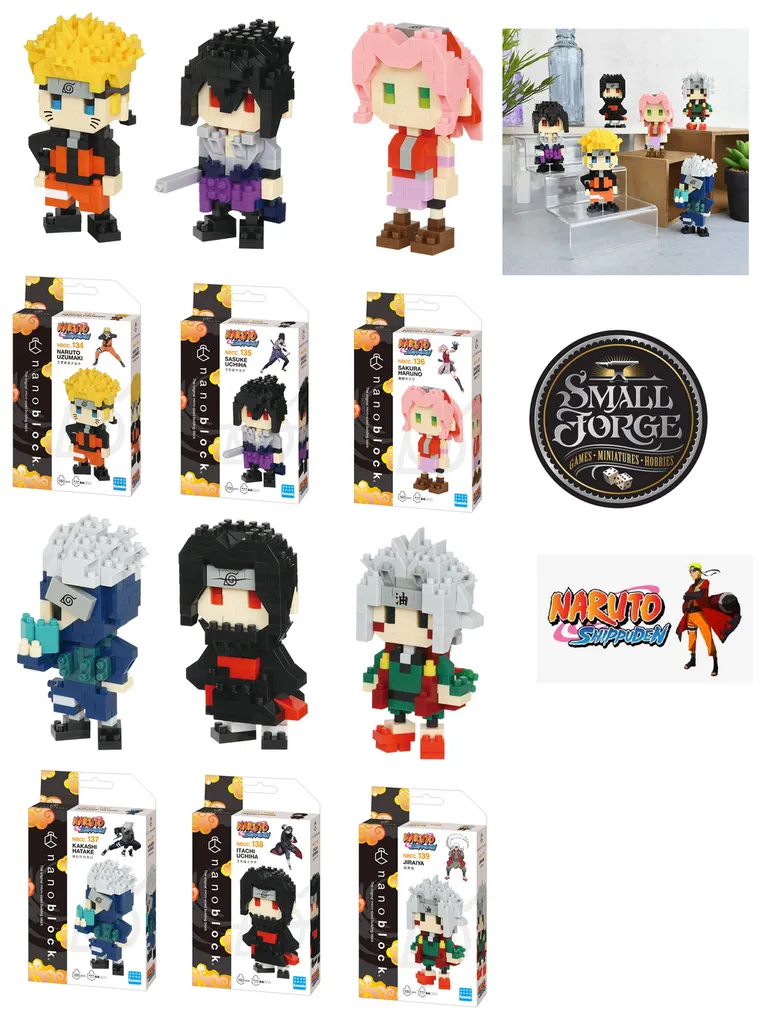 Naruto Shippuden 1st Edition, full set of (6) NBCC-134 to 139 — view 1