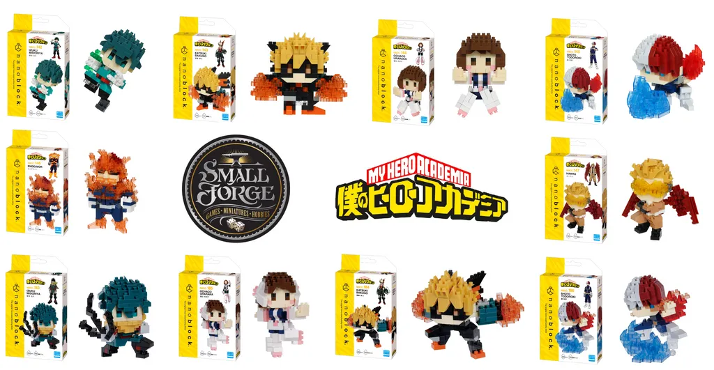 My Hero Academia - Series 1 & 2 (10 models) — view 1