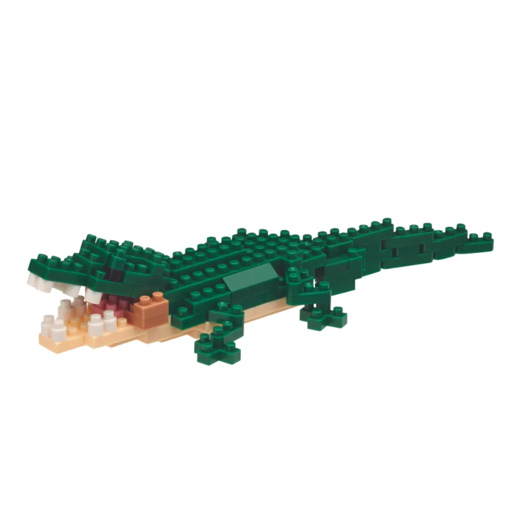 nanoblock Crocodile Eco Friendly Packaging — view 1
