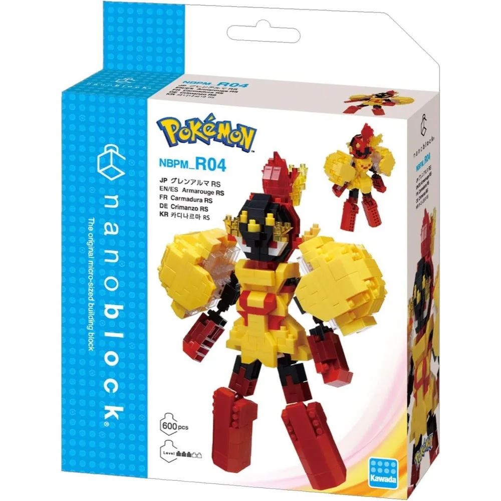 Nanoblock Pokemon - Armarouge RS Building Set — view 1